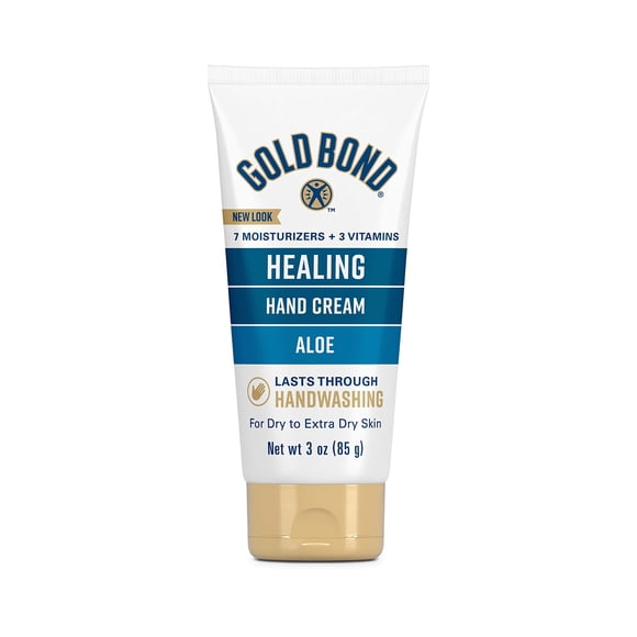 Crema de manos Gold Bond Healing de 90 ml con aloe Moisture Dura