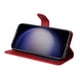 thumbnail image 3 of Funda Billetera para Samsung Galaxy S23 FE con Porta Tarjetas y Soporte Ajustable Rojo, 3 of 5