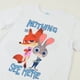 thumbnail image 4 of Polera Manga Corta Niño Blanco Nick & Hopps Zootopia Disney, 4 of 5