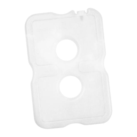 Magideal - Bolsa De Hielo Para Neveras Portátiles, Bolsa De Refrigeración Para Acampar, Bloque De Hielo Para Aire Acondicionado, Ventilador, Lata Para Viajes, Re 2 Agujeros 12X18X12Cm