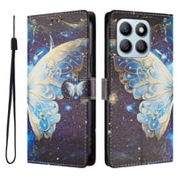 Foxdock Funda Tipo Cartera Para Honor X8B Con Soporte Y Correa – Diseño De Patrones Lindos