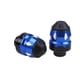 thumbnail image 4 of CNC Moto Horquilla Delantera Cup Frame Slider Crash Guard Protector Blue, 4 of 5