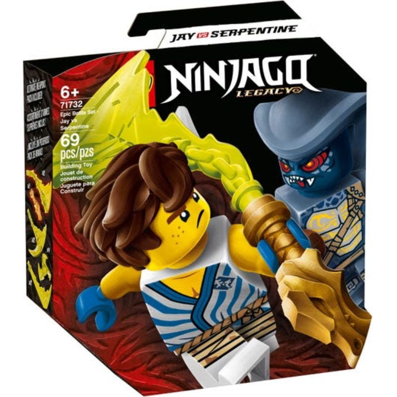 Lego Ninjago Set De Batalla Legendaria: Jay Vs. Serpentine