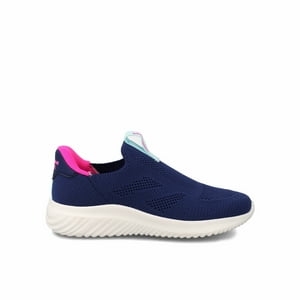 Zapatilla Niña Bubblegummers Cool Azul-Fucsia