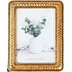 thumbnail image 1 of Marco foto vintage resina 6x9 cm oro trenzado mesa o montaje pared, 1 of 7
