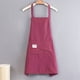 thumbnail image 1 of 1pc, Polyester Apron, Simple Style Apron, Thickened Cute Waterproof Waist Apron, Fashion Housework Kitchen Household Workwear, Kitchen Supplies, 1 of 3