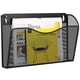 thumbnail image 1 of Porta documentos GDINDINFAN de malla para pared, negro, 1 of 7