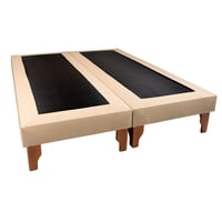 Diseños Valestrini - Base Dos Plazas Lino Beige