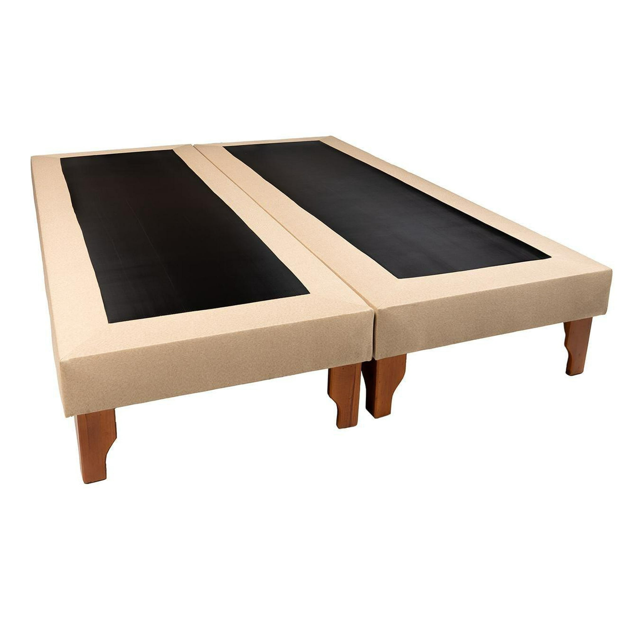 Diseños Valestrini - Base Dos Plazas Lino Beige