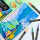 thumbnail image 3 of Rotuladores WINSONS para pintura acrílica, 48 colores, doble punta, 24 unidades, 3 of 7