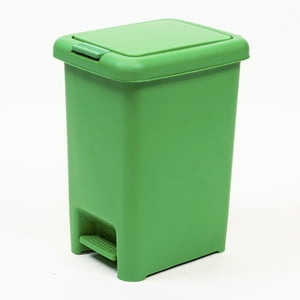 Recilock - Basurero 10 Litros Pedal Central - Verde