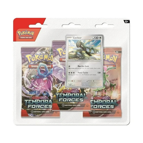 Cartas Pokemon Blister 3 Temporal Forces Español