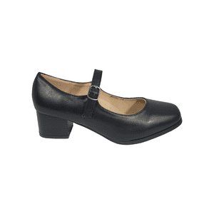 Zapatos De Cueca Md Negro Mujer 5R03-1 - Talla 39