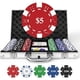 thumbnail image 1 of Set Fichas Poker 300p 11 5g Numeradas Estuche Casino, 1 of 3