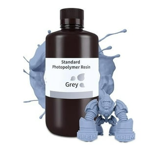 Impresora 3D De Resina Elegoo Standard Grey 1000G Para Impresora Lcd 3D