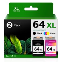 Cartucho De Tinta Lamburee 64Xl Negro Y Color Para Hp Envy 7855