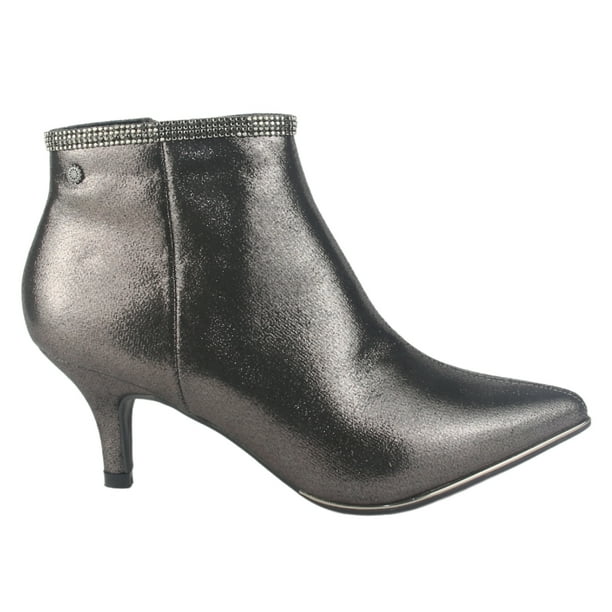 Botin Chalada Mujer Plos-66 Plateado Casual