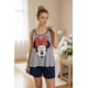 thumbnail image 2 of Pijama Mujer Minnie Mouse azul L, 2 of 9
