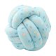 thumbnail image 2 of Nudo Almohada Bola Gruesas Cómodas Almohadas Anudadas Para Sala De Estar Hogar Sofá Azul, 2 of 5