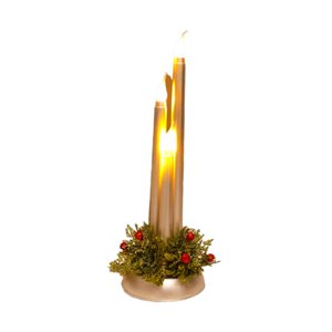 Bothyi - Velas Led Para Decoración Del Hogar, Regalos De Navidad, Velas Navideñas Sin Llama Plateadas