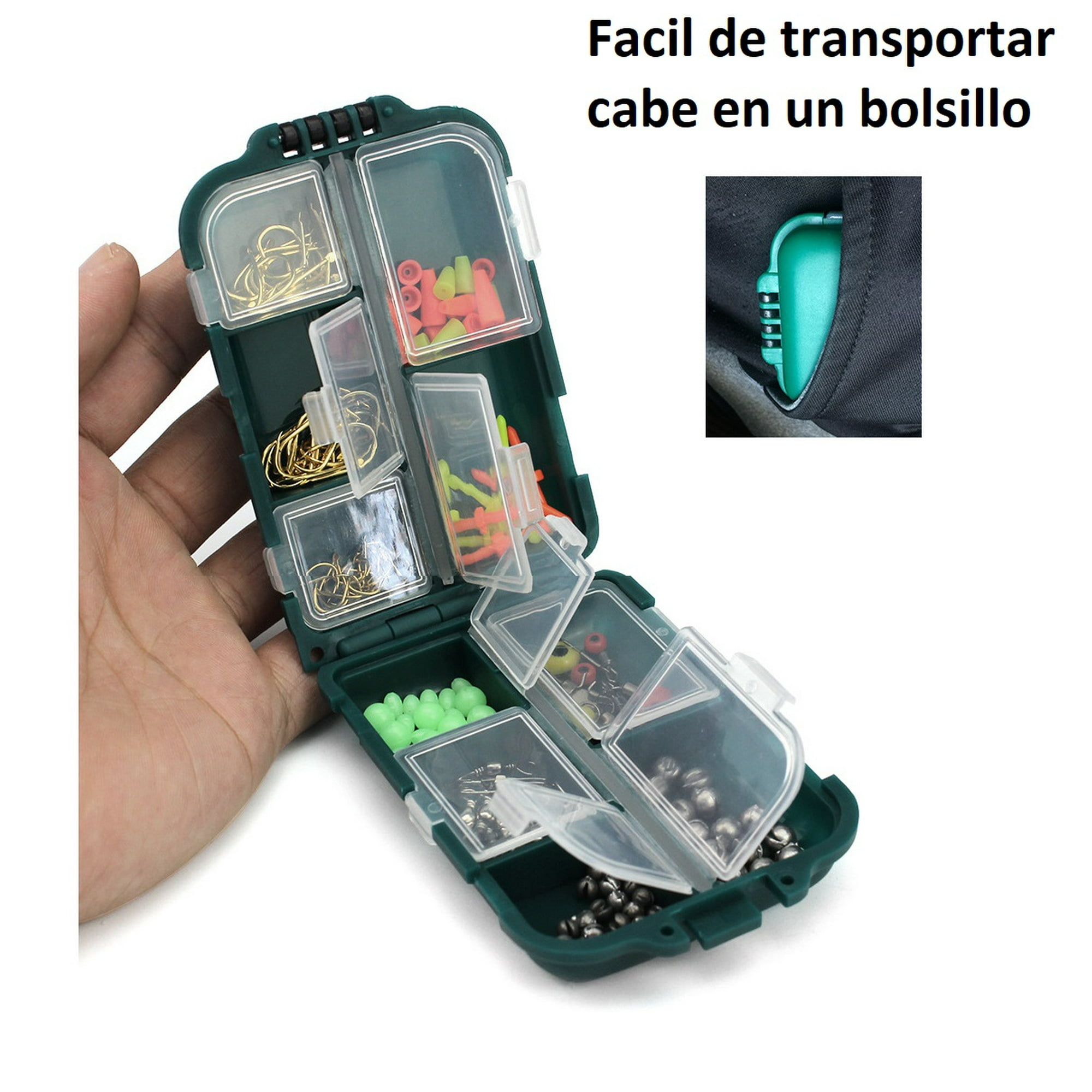 Kit, Set, Juego Accesorios De Pesca En Roca, Gancho De Plomo