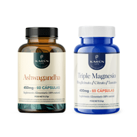 Karun Life - Pack Relax: Ashwagandha + Triple Magnesio-120 Cap- Karunlife