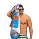 thumbnail image 5 of Olaf Toalla de playa de secado rápido con diseño temático, regalo para mujeres y niñas, ideal para cumpleaños, fans, amantes de la música, uso en la playa o al aire libre, 78 × 160 cm, 5 of 6