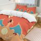 thumbnail image 1 of Charmander Bed Duvet Cover Funny Anime Cartoon Bedding Sets Lightweight 3 Piece Comforter Sets, 1 of 5