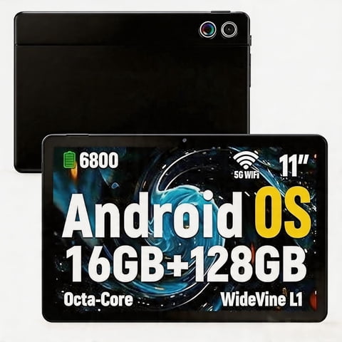 Tablet Evermyth De 11 Pulgadas Android 14, 16 Gb De Ram, 128