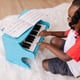 thumbnail image 2 of Piano de juguete Melissa & Doug para aprender a tocar con 25 teclas, azul 4+, 2 of 9
