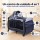 thumbnail image 5 of Cuna Corral Plegable de Viaje Kidscool Colecho con Mudador Organizador y Móvil 104 x 76 x 76 cm Gris, 5 of 10
