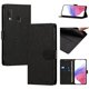 thumbnail image 3 of Cartera para Samsung Galaxy A20e con Bolsillo de Tarjetas, Negro, 3 of 6
