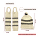 thumbnail image 4 of Set Vestimenta Chilote Chaleco Con Gorro Y Polainas, 4 of 7