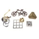 thumbnail image 5 of 5 Tipos juego Intelectual Creativo Ocio Rompecabezas Metal Magic Lock Juguete Estilo 3, 5 of 5