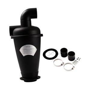 Magideal - Colector De Polvo Ciclónico, Filtro Ciclónico, Colector De Polvo, Accesorios De Recolección De Polvo, Colector Separador Ciclónico Portátil Para Arena Negro