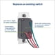 thumbnail image 4 of Interruptor de intensidad Leviton SureSlide 6674-P0W para bombillas LED, 4 of 9