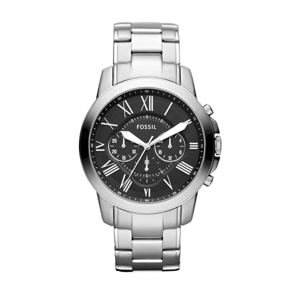 Reloj Fossil Grant FS4736 Acero Inoxidable Plateado 44mm