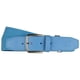 thumbnail image 1 of Cinturón de béisbol Brute azul claro elástico para adultos con lengüeta de cuero, 1 of 3