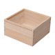 thumbnail image 4 of Caja De Madera A Prueba De Polvo DIY Con Tapa Transparente Decoración Del Hogar Organizador De Joyas De Boda 15cm X 15cm X 10cm, 4 of 5