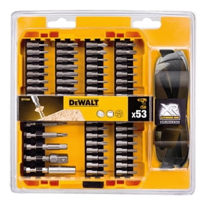 Set 52 Piezas Atornillar + Gafas Oscuras Dewalt Dt71550-Qz