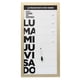 thumbnail image 1 of Pizarra Plastica 30X60 cm Work Dorado, 1 of 2