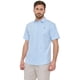 thumbnail image 1 of Camisa Hombre Mini Print Manga Corta Celeste Corona, 1 of 5