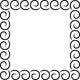 thumbnail image 1 of Decomural Spiral Pattern Ornate Frame Art WS-35860, 1 of 2