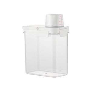 Bothyi - Contenedor De Almacenamiento De Alimentos Secos, Boquilla De Vertido Fácil, Contenedor De Arroz Para Cereales De Arroz, Azúcar, 2750Ml