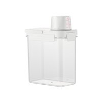 Bothyi - Contenedor De Almacenamiento De Alimentos Secos, Boquilla De Vertido Fácil, Contenedor De Arroz Para Cereales De Arroz, Azúcar, 2750Ml