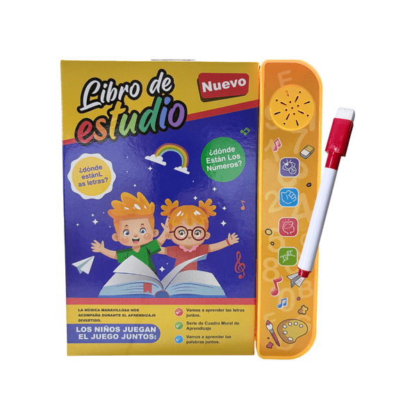 ibro De Estudio Interactivo Bilingüe Para Niños