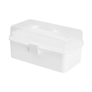 Bothyi - Caja De Almacenamiento De Bloques De Construcción Contenedor De Almacenamiento De Lego Para Sala De Juegos Dormitorio Hogar Blanco