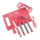 thumbnail image 1 of Juego De Herramientas De Guarnición Para Tallar Frutas De Cocina, Cuchara Tipo Cuchara Para Melón, Color Rosa, 1 of 5