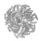 thumbnail image 3 of 100 unids abrazadera cable engarzado extremo tapa punta pulsera conectores 20mm astilla opaca, 3 of 3