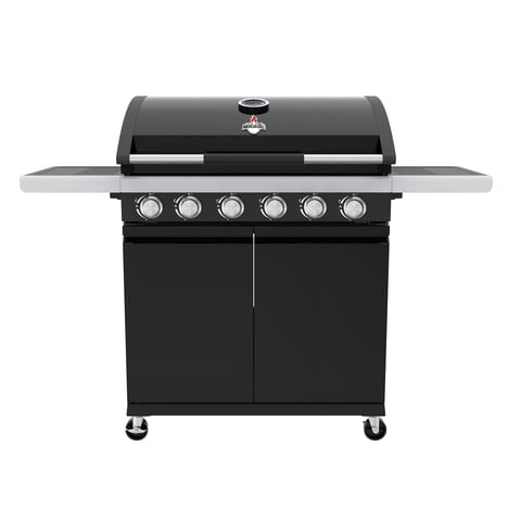 American Grill - Parrilla A Gas 6 Quemadores Texas Black
